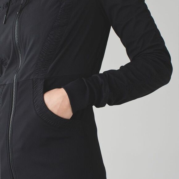 EUC Lululemon Dance Studio Jacket III in Black - Picture 13 of 13
